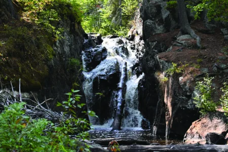 Cascading waterfalls mesmerizes
